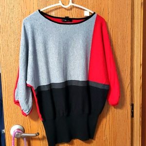 Style & Co. Lightweight Sweater Size Large >